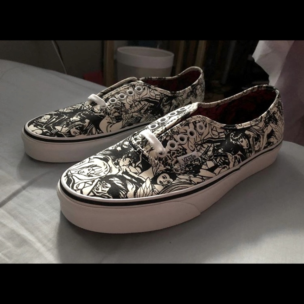 Limited Edition Marvel Vans Size 8
